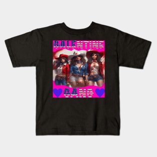 Galentine gang group Kids T-Shirt